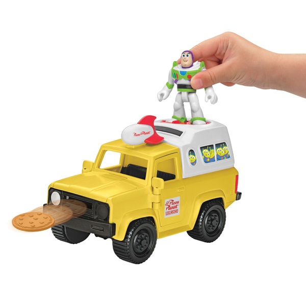 Imaginext Toy Story Buzz Lightyear and Pizza Truck Smyths Toys UK