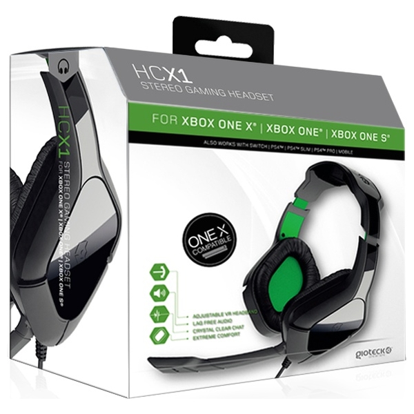 HC X1 Wired Stereo Universal Headset Brand New Gioteck HCX1 Gaming Headset