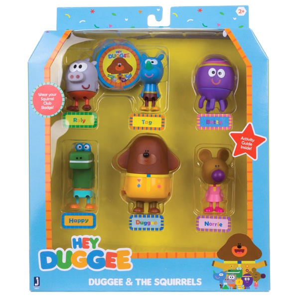 hey duggee squirrels soft toys