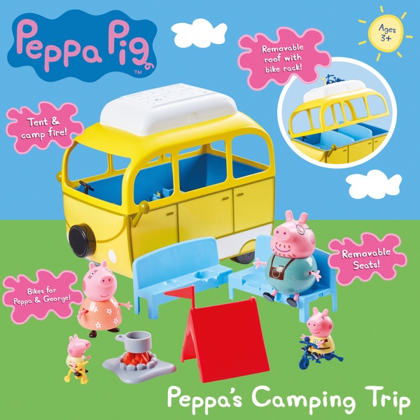 Peppa Pig Peppas Camping Trip Playset