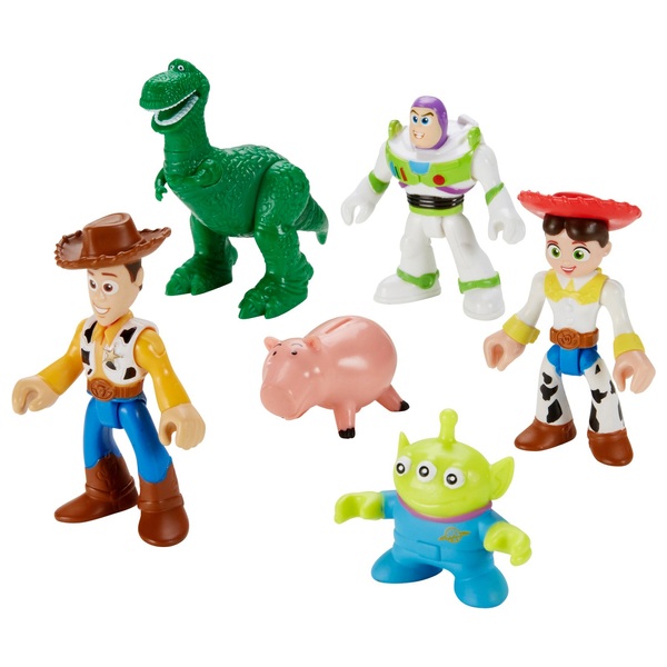 Imaginext Toy Story Figure 6 Pack Smyths Toys - amazon com action toy figures roblox smyths toy transparent