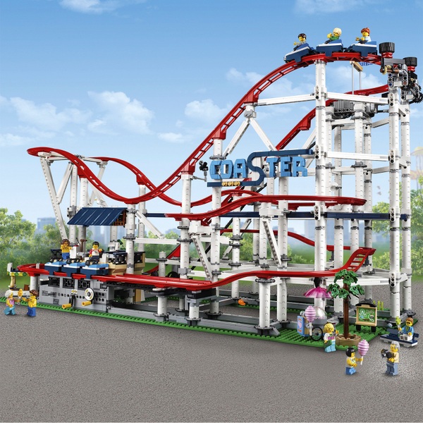 LEGO 10261 Creator Expert Roller Coaster Fairground Funfair Set ...