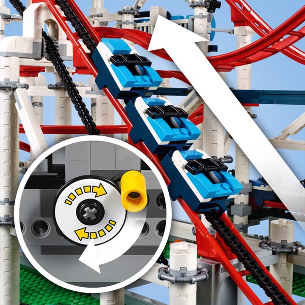 LEGO 10261 Creator Expert Roller Coaster Fairground Funfair Set ...