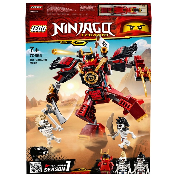 LEGO 70665 NINJAGO The Samurai Mech Action Figure - Smyths Toys