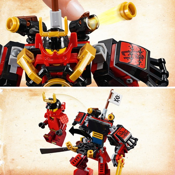 LEGO 70665 Ninjago Legacy The Samurai Mech Action Figure - Smyths Toys ...