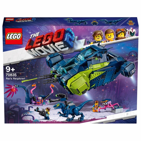 Lego 70835 The Lego Movie 2 Rexs Rexplorer Lego Movie Uk
