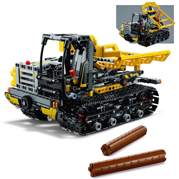 LEGO 42094 Technic Tracked Loader 2 in 1 Digger Truck Set - Smyths Toys