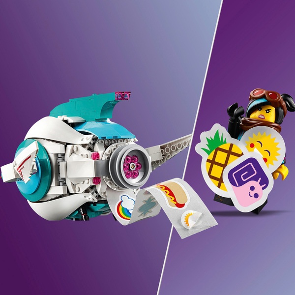 LEGO 70830 The Lego Movie 2 Sweet Mayhem's Systar Starship - LEGO Movie ...