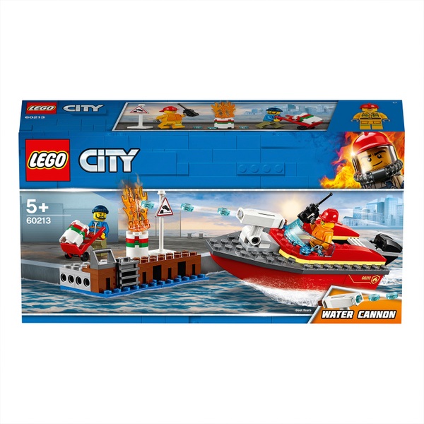 Lego 60213 City Dock Side Fire Water Cannon - Lego City 