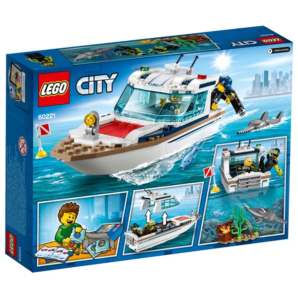 lego yacht set