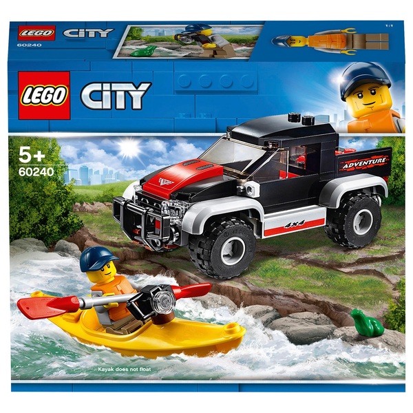 LEGO 60240 City Kayak Adventure - LEGO City | Smyths Toys UK