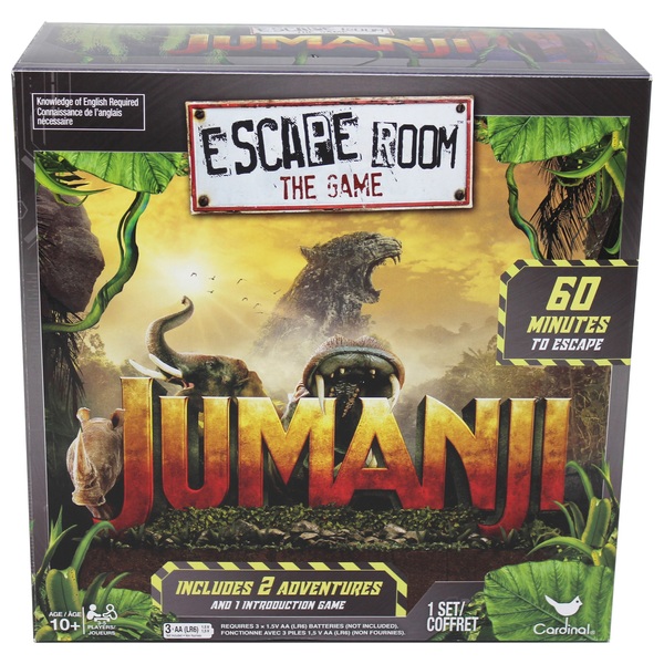 Jumanji Escape Room Game Family Board Games - how to find acess code on roblox escape room