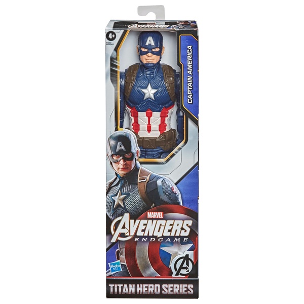 Marvel Avengers Captain America Titan Hero 30cm Action Figure Smyths Toys Uk - captain america classic roblox