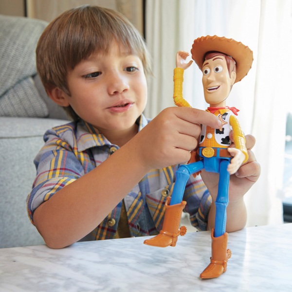 Woody True Talkers Figure Disney Pixars Toy Story 4 Smyths Toys Ireland 