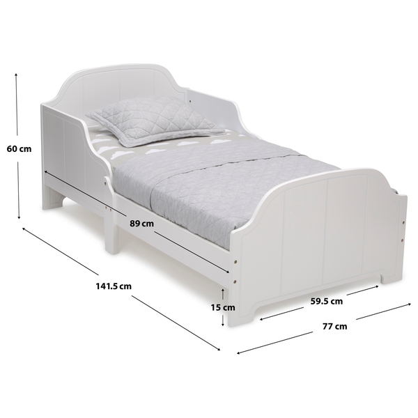 Delta Children Toddler Bed White - Smyths Toys