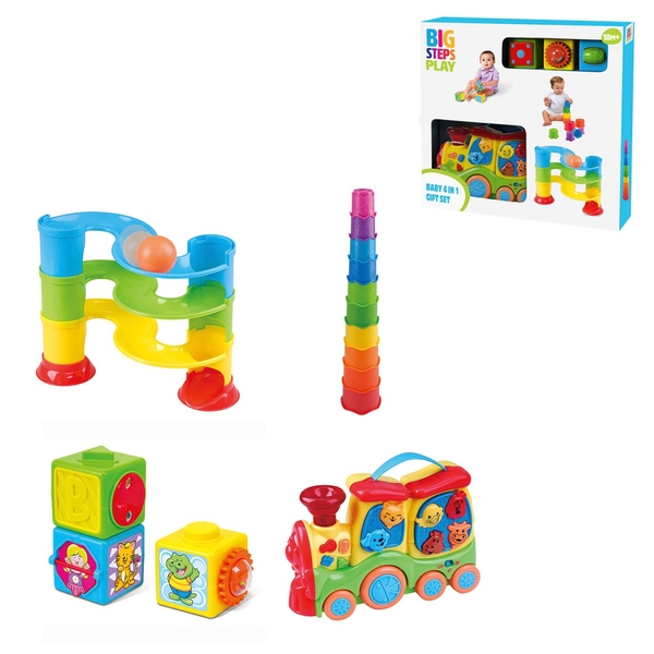 Big Steps Play 4 in 1 Gift Set - Smyths Toys UK