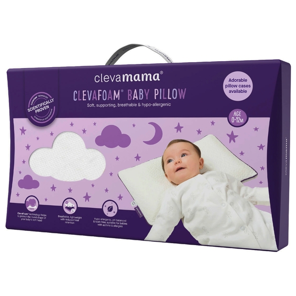ClevaMama ClevaFoam Baby Pillow Smyths Toys UK