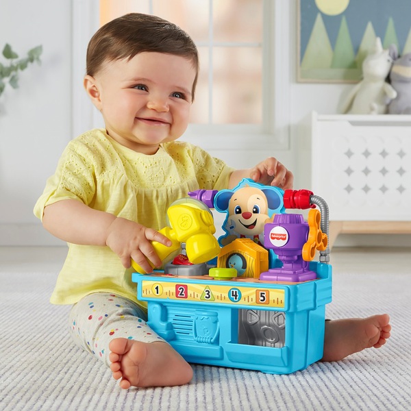 fisher price laugh and learn workbench