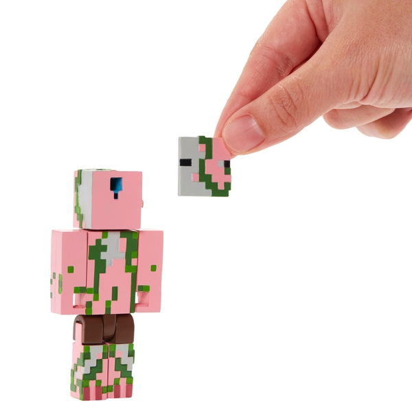 Minecraft 8cm Figure Zombie Pigman - Smyths Toys Ireland