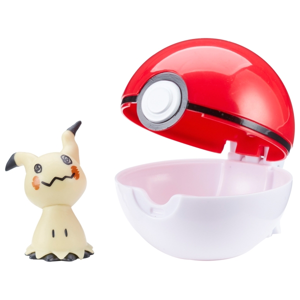 Pokemon Clip 'N' Go Pokeball Mimikyu - Pokemon Toys UK