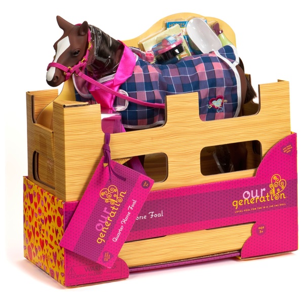 Our Generation Quarter Horse Foal Smyths Toys Ireland