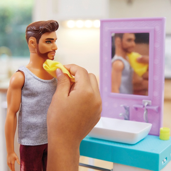 barbie ken shaving