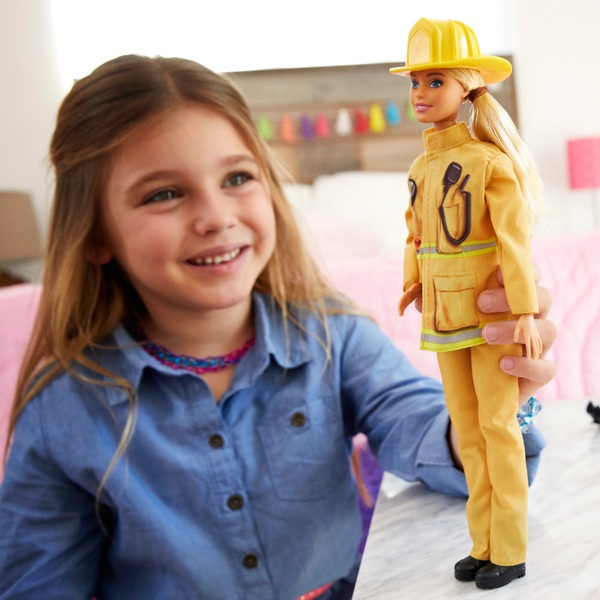 firefighter barbie doll