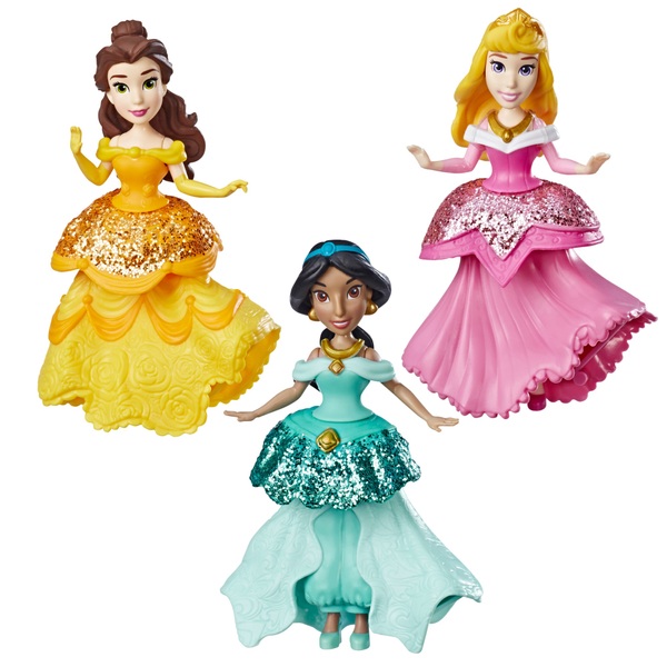 Disney Princess Royal Clip Small Doll Assortment - Smyths Toys