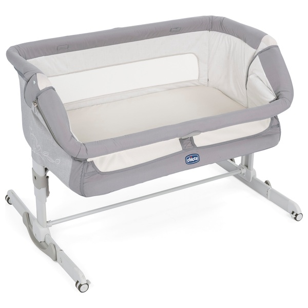 Chicco Next 2 Me Dream Graphite Side Sleeping Crib - Cot & Cot Beds