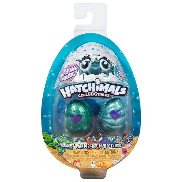 Hatchimals Colleggtibles 2 Pack Plus Nest Season 5 Mermal Magic - mischief headphones roblox