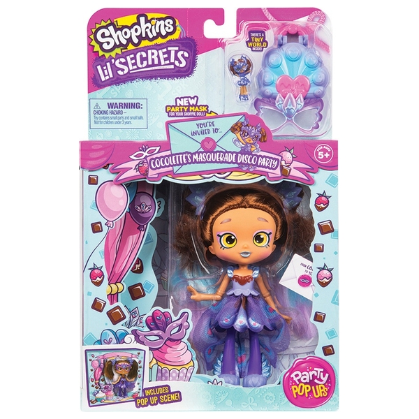 shopkins lil secrets pop up party