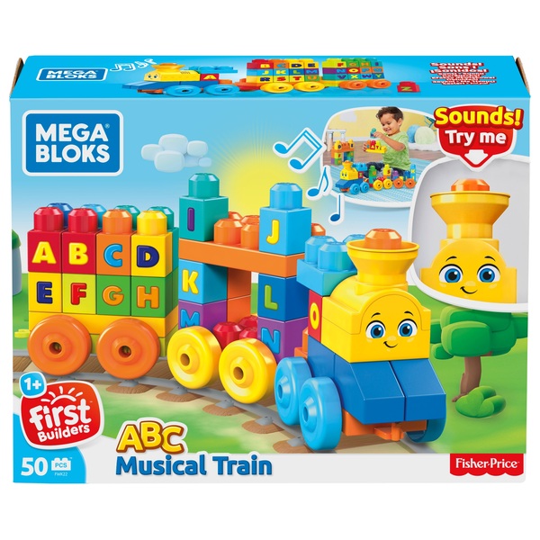 mega bloks abc learning train