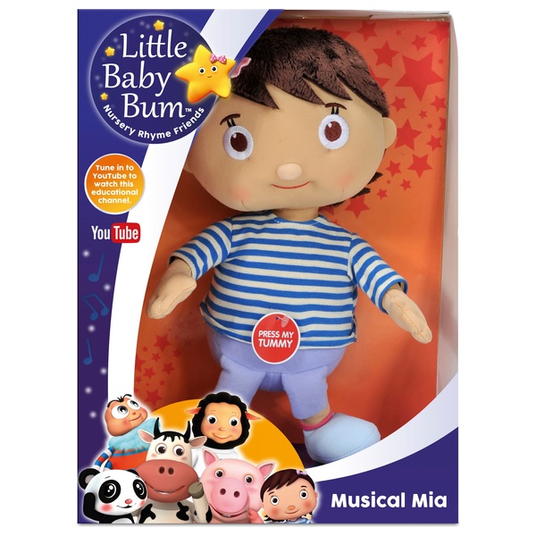 Little Baby Bum Musical Mia Plush Other Preschool UK