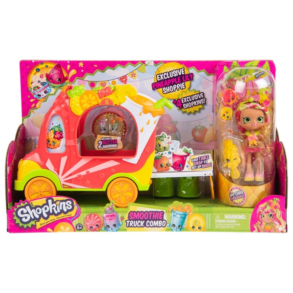 Shopkins Shoppies Smoothie Truck Combo - Shopkins