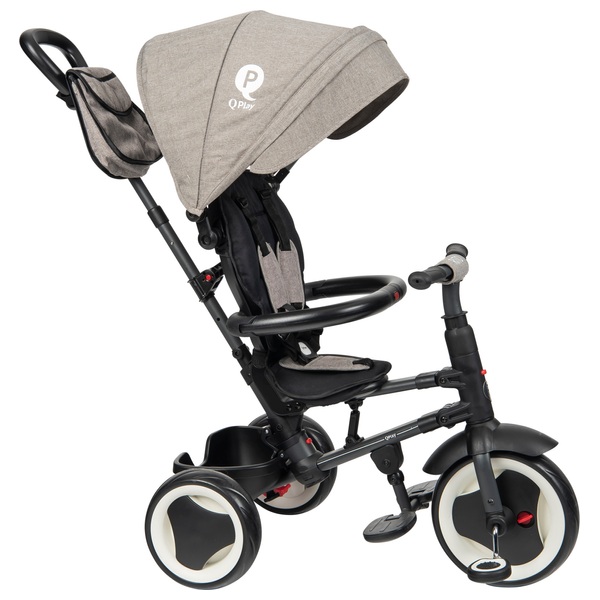 play rito folding trike grey