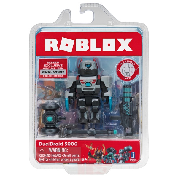 Roblox Dueldroid 5000 5cm Figure Smyths Toys Ireland - roblox laser gun code roblox free everything