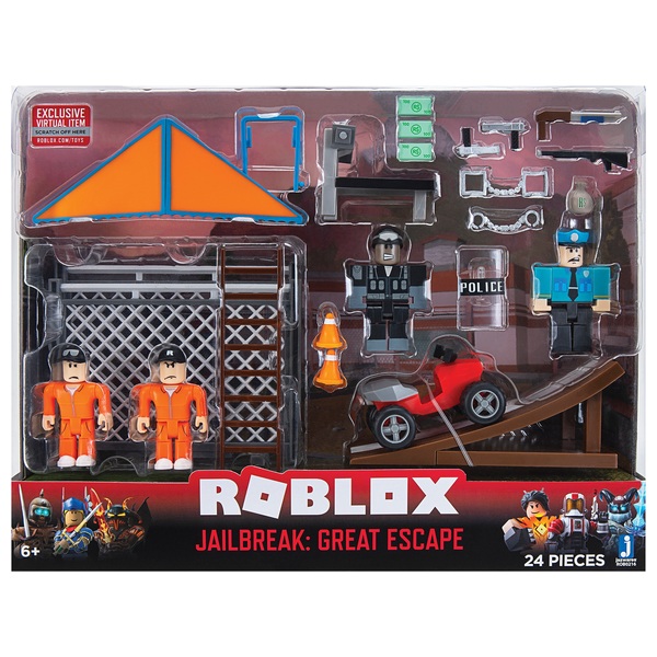 Roblox Jailbreak Great Escape Playset Smyths Toys UK Roblox Jailbreak Great Escape Playset Smyths Toys UK
