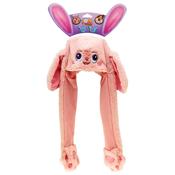 Doolallie Flappers Bunny Pink Smyths Toys Ireland - pink bunny ears roblox