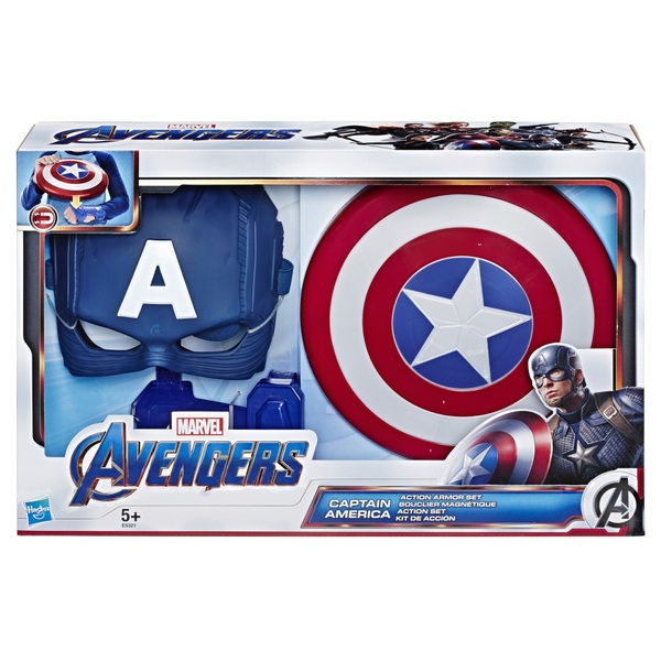 Marvel Avengers Endgame Captain America Roleplay Set Smyths Toys - how to get the iron man helmet roblox field of battle
