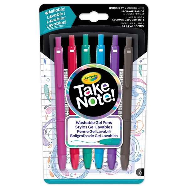 Crayola Take Note Gel Pens Smyths Toys Ireland