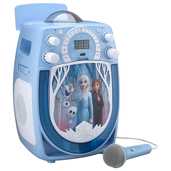 Disney Frozen 2 Bluetooth CDG Karaoke With Light Show - Smyths Toys