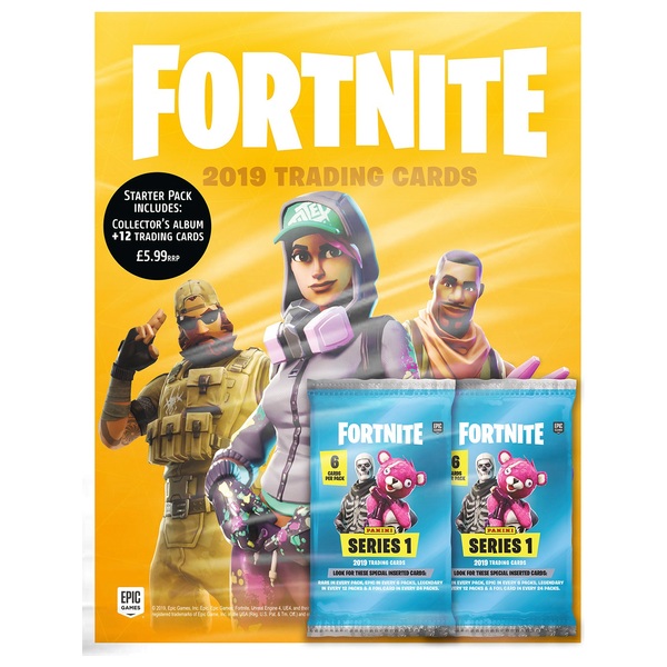 Fortnite Trading Card Collection Starter Smyths Toys