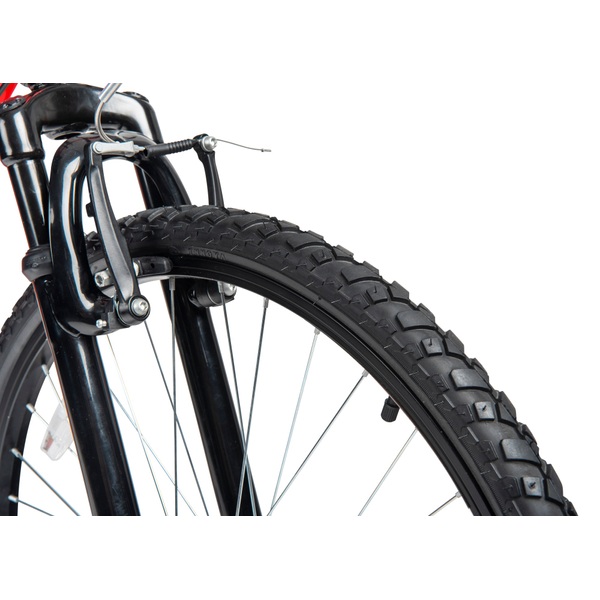 red 26 inch mountain bike