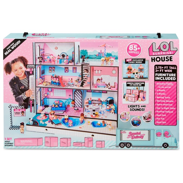 L.O.L Surprise! Surprise House including 85+ Surprises - Smyths Toys UK