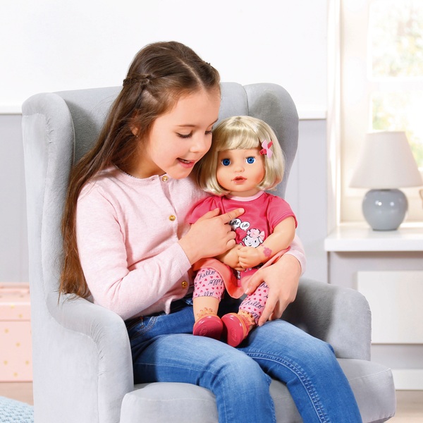 Baby Annabell Talk Back Julia 43cm Doll 