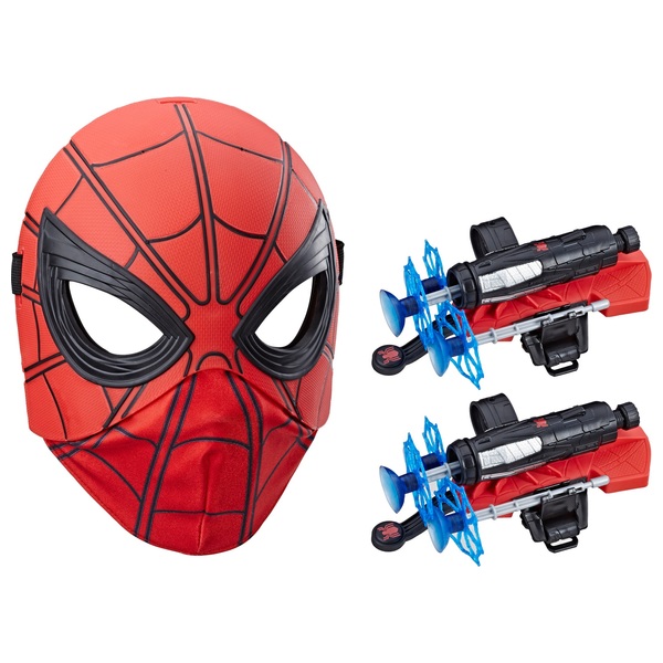 Marvel Spider Man Web Slinging Armour Set Smyths Toys Uk - roblox events how to get spider mans mask from heroes of