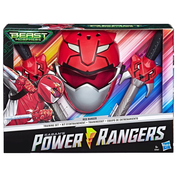 Power Rangers - Red Ranger Training Set | Smyths Toys Ireland