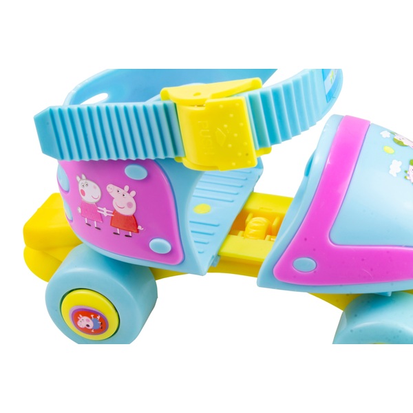 Peppa Pig Adjustable Mini Quad Skates Smyths Toys UK