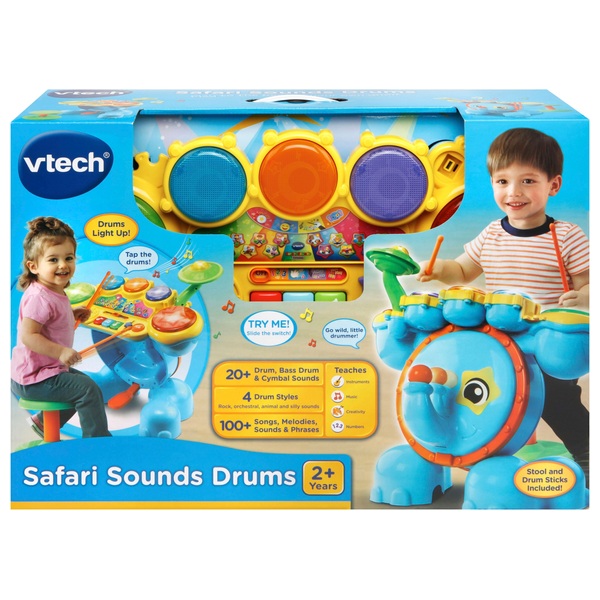 vtech safari sounds drums tesco