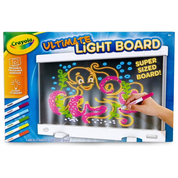 Crayola Ultimate Light Board Smyths Toys Uk Features 1 crayola ultimate light board & 6 mini gel markers. crayola ultimate light board smyths toys uk